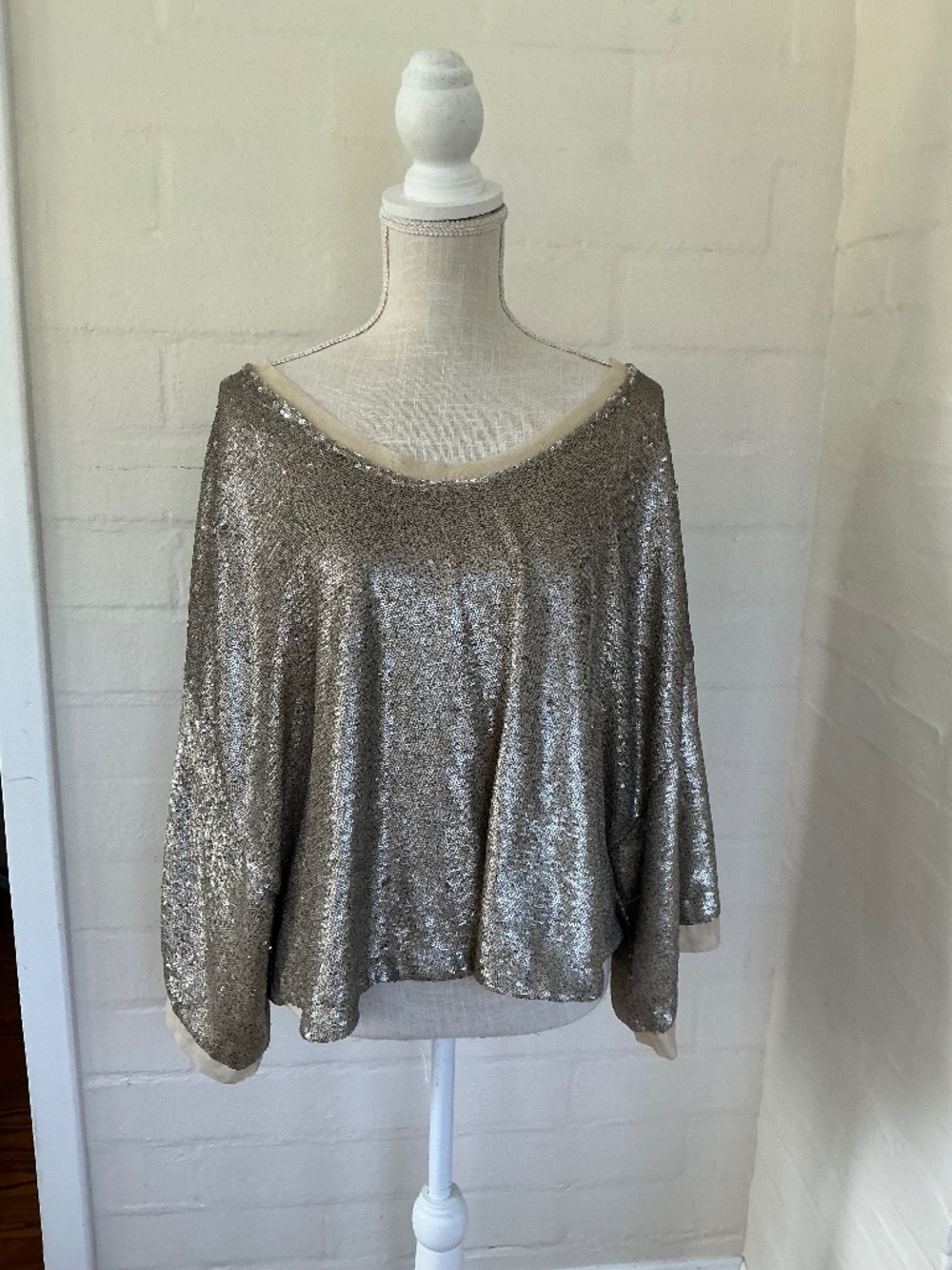 FREE PEOPLE shimmer Top